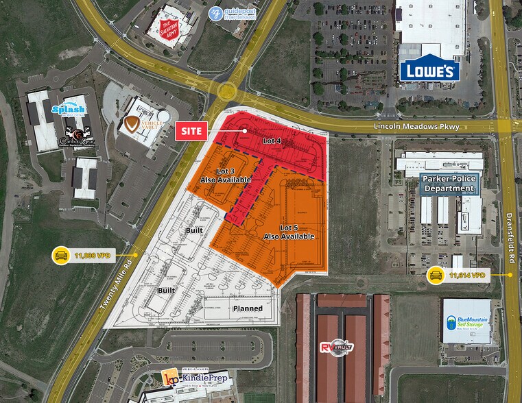 10108 Twenty Mile Rd, Parker, CO à vendre - Aérien - Image 2 de 9