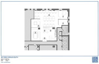 381 Park Ave S, New York, NY à louer Plan d’étage- Image 2 de 4