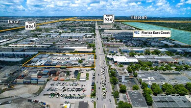 5000 NW 72nd Ave, Miami, FL - Aérien  Vue de la carte