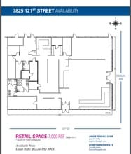 3821 - 3855 121st St, Urbandale, IA for lease Floor Plan- Image 1 of 1