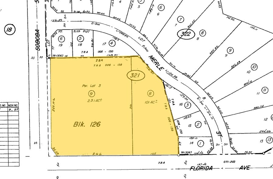 4920 E Florida Ave, Hemet, CA à vendre - Plan cadastral - Image 3 de 4