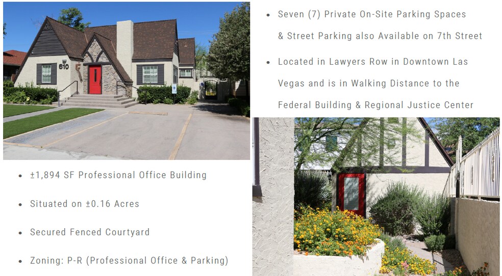 610 S 7th St, Las Vegas, NV à vendre - Photo du bâtiment - Image 2 de 8