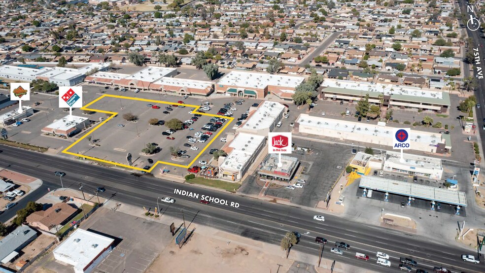 W Indian School Rd, Phoenix, AZ à vendre - Photo du bâtiment - Image 2 de 7