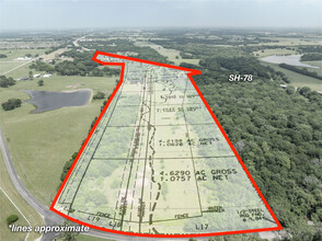 42 Acres N State Hwy 78, Farmersville, TX - Aérien  Vue de la carte - Image1