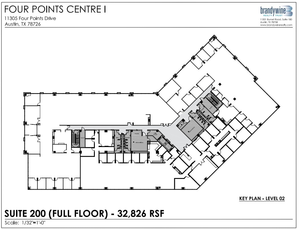 11305 Four Points Dr, Austin, TX for lease Floor Plan- Image 1 of 1