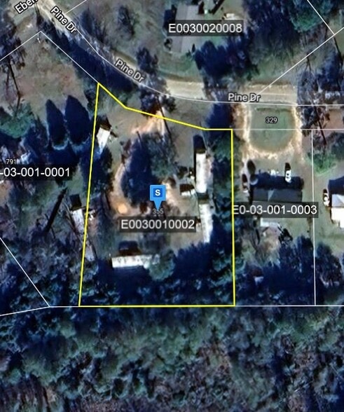 355 Pine Cir, Ellaville, GA à vendre - Plan cadastral - Image 1 de 1