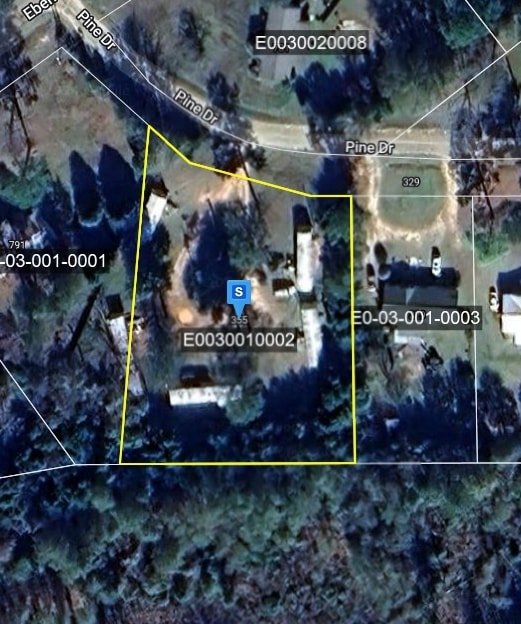 355 Pine Cir, Ellaville, GA for sale Plat Map- Image 1 of 2