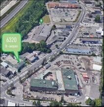 6320 Rue Saint-Jacques, Montréal, QC - Aérien  Vue de la carte