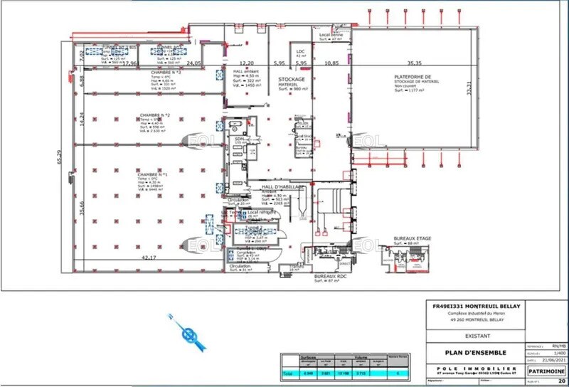 Rue De Méron, Montreuil-Bellay for sale - Floor Plan - Image 3 of 4
