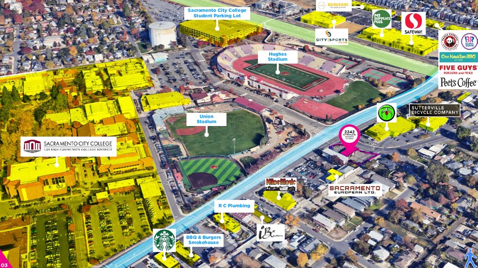 2242 Sutterville Rd, Sacramento, CA à vendre - Photo du bâtiment - Image 3 de 10