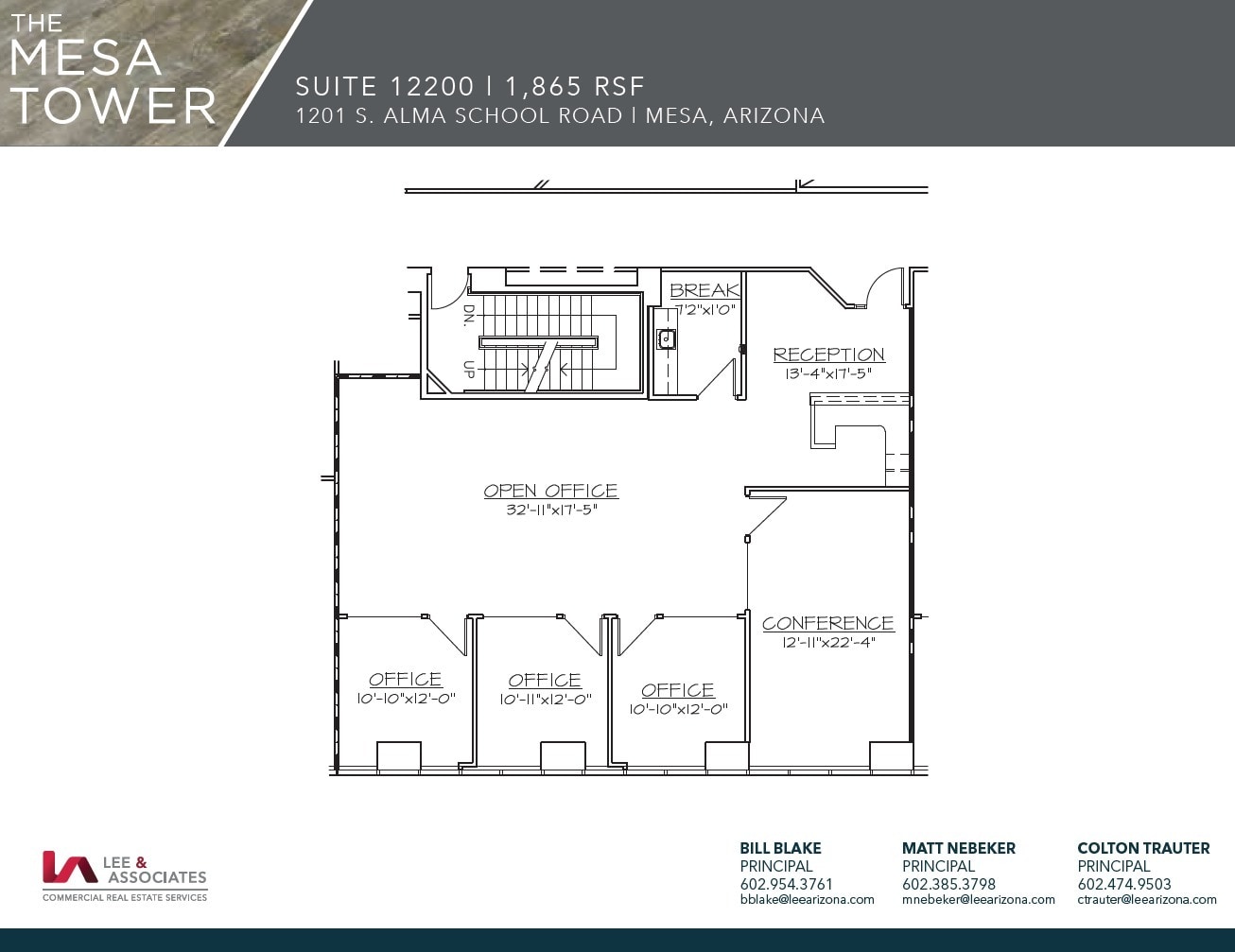 1201 S Alma School Rd, Mesa, AZ for lease Floor Plan- Image 1 of 1