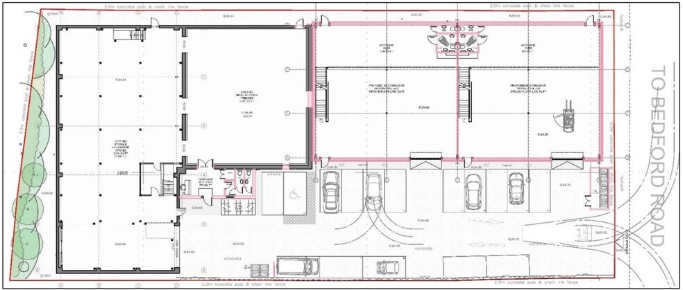 5-5.2 Bedford Rd, Petersfield à louer - Plan de site - Image 2 de 2