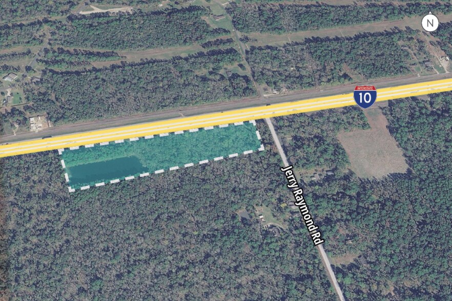 I-10 & Jerry Raymond Rd., Wallisville, TX à vendre - Photo du bâtiment - Image 2 de 5