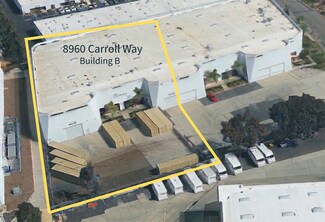 Plus de détails pour 8960 Carroll Way, San Diego, CA - Industriel à louer
