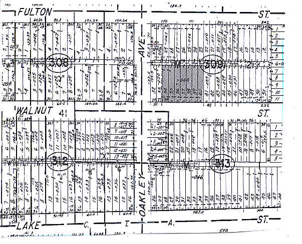 2240-2242 W Walnut St, Chicago, IL à louer - Plan cadastral - Image 2 de 2