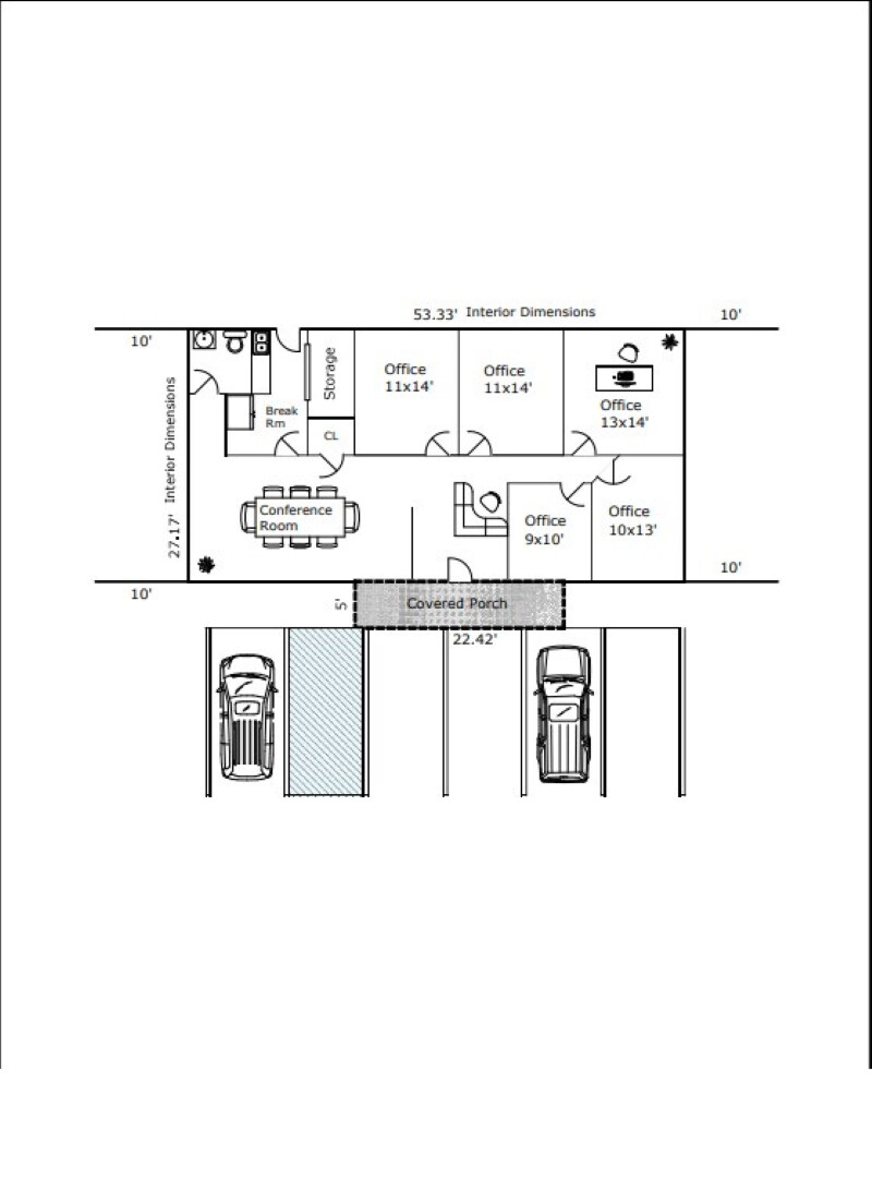 5324 Cypress St, West Monroe, LA for lease Floor Plan- Image 1 of 1