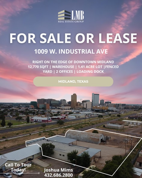 1001-1009 W Industrial Ave, Midland, TX for sale - Building Photo - Image 1 of 44