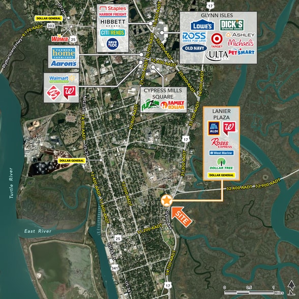 1919-1945 Glynn Ave, Brunswick, GA for lease - Building Photo - Image 2 of 2