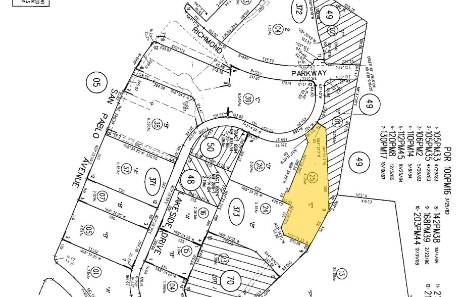 3055-3075 Research Dr, Richmond, CA for sale - Plat Map - Image 3 of 8