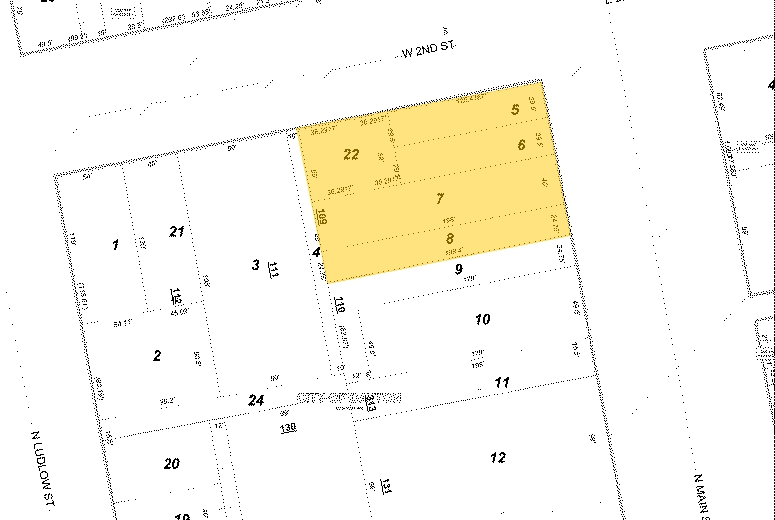 10 W 2nd St, Dayton, OH for lease - Plat Map - Image 3 of 60