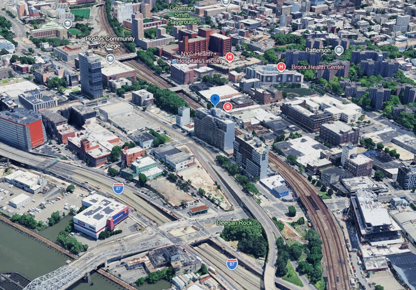 322 Grand Concourse, Bronx, NY à louer - Aérien - Image 2 de 3