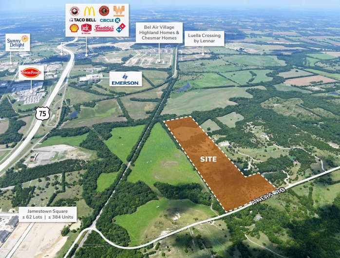 Akers Rd, Sherman, TX à vendre - Photo du bâtiment - Image 2 de 3