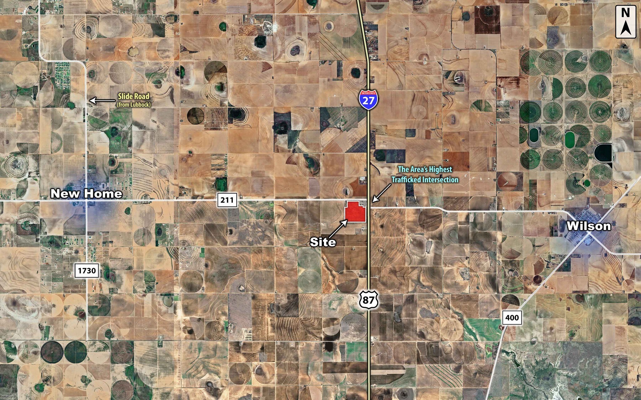SWQ I-27 & N 289 loop, Lubbock, TX à vendre Photo du bâtiment- Image 1 de 4