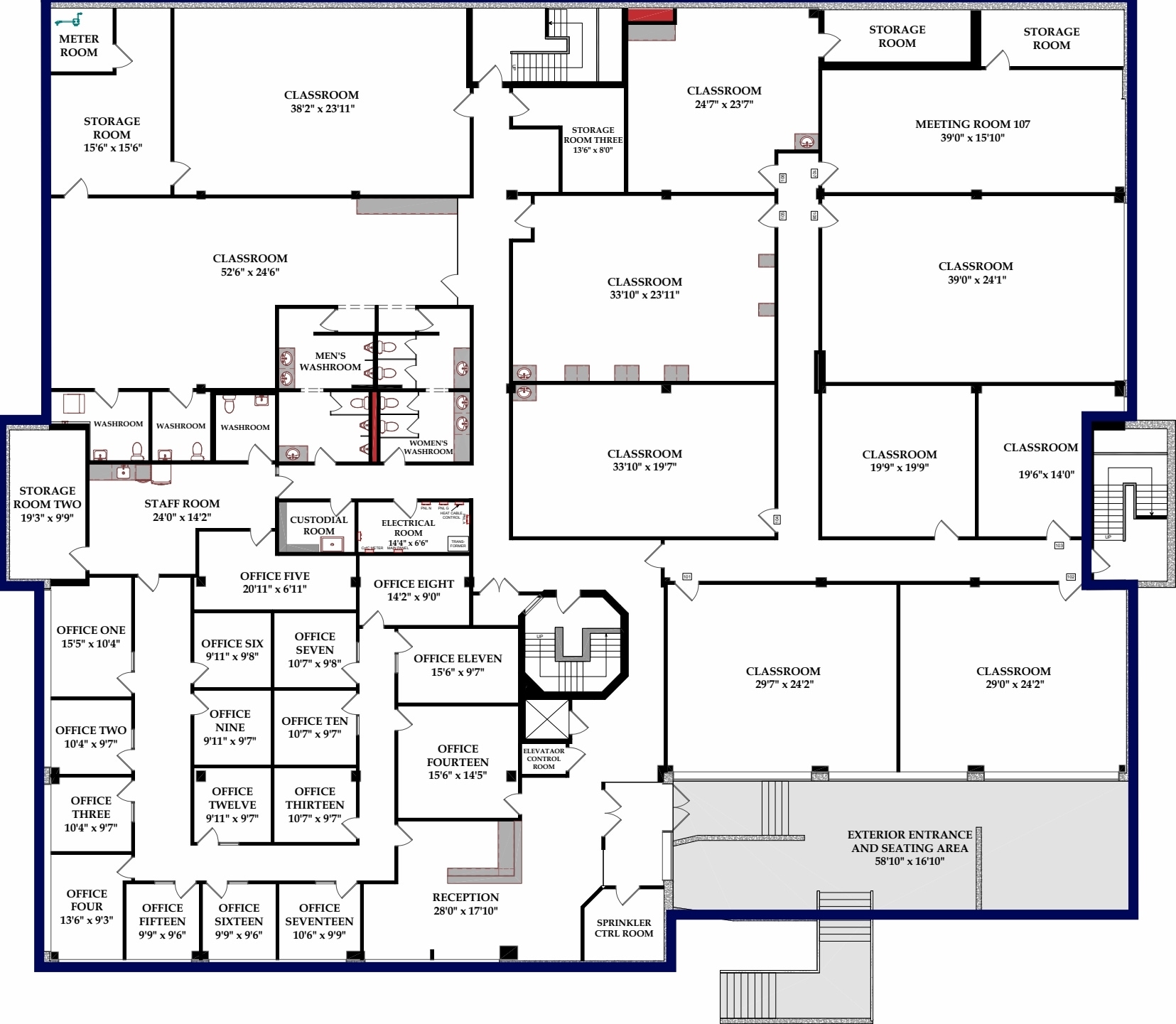 221 18th St SE, Calgary, AB for lease Floor Plan- Image 1 of 1