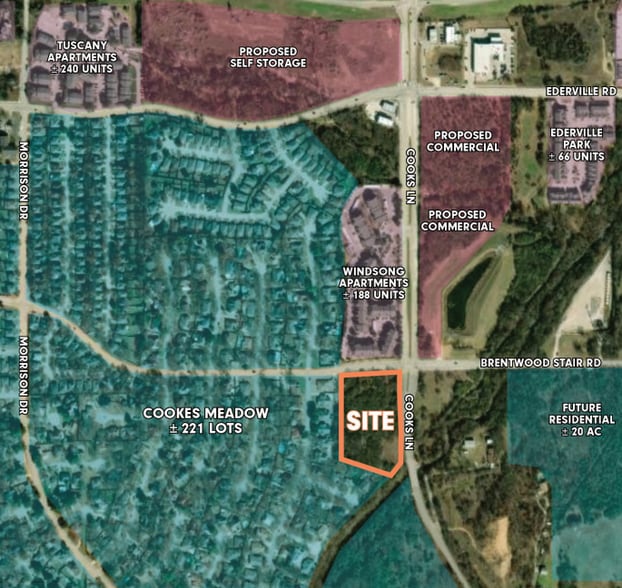 7808 Brentwood Stair Rd, Fort Worth, TX for sale - Aerial - Image 2 of 2