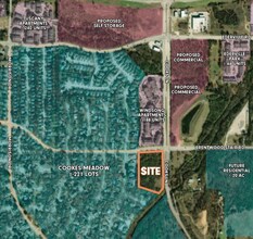 7808 Brentwood Stair Rd, Fort Worth, TX - AÉRIEN Vue de la carte