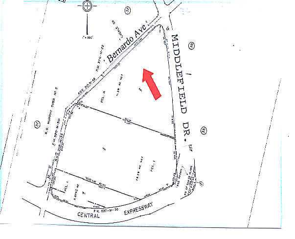 455 N Bernardo Ave, Mountain View, CA à louer - Plan cadastral - Image 2 de 5