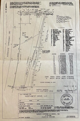 Plus de détails pour 0 Northwest Dr NW, Atlanta, GA - Terrain à vendre