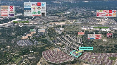 20626 Stone Oak Pky, San Antonio, TX - Aerial map view