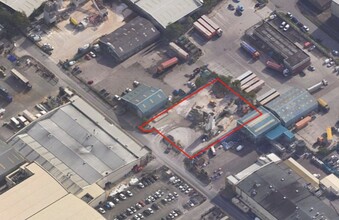 Second Ave, Crewe, CHS - AÉRIEN  Vue de la carte