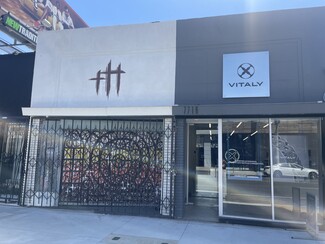 Plus de détails pour 7714 Melrose Ave, Los Angeles, CA - Vente au détail à louer