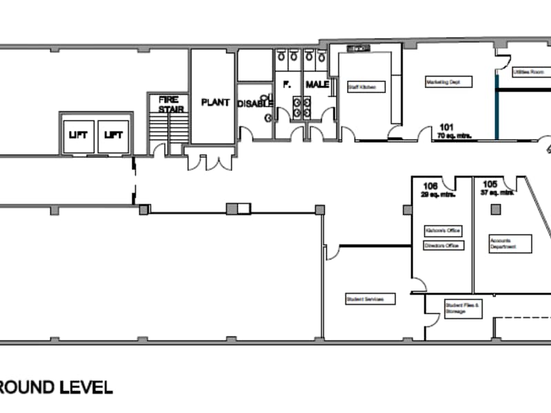 841 George Street, Haymarket for lease Floor Plan- Image 1 of 1