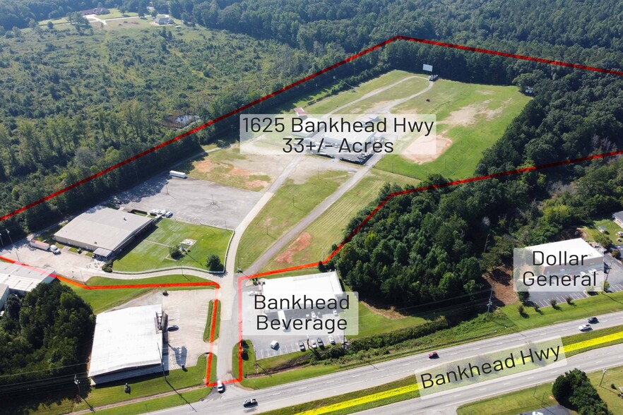 1625 Bankhead Hwy, Carrollton, GA for sale - Primary Photo - Image 1 of 1