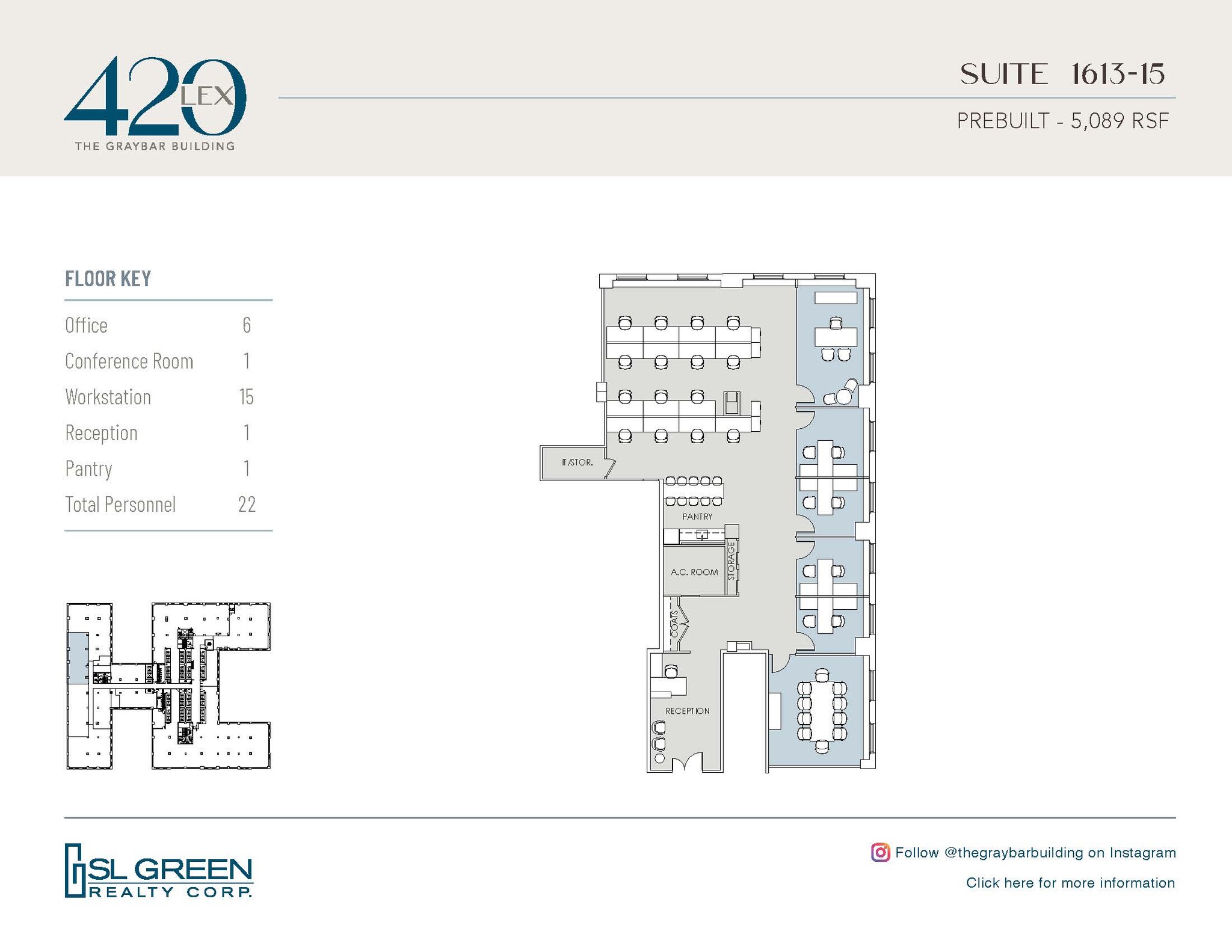 420 Lexington Ave, New York, NY à louer Plan d’étage- Image 1 de 1