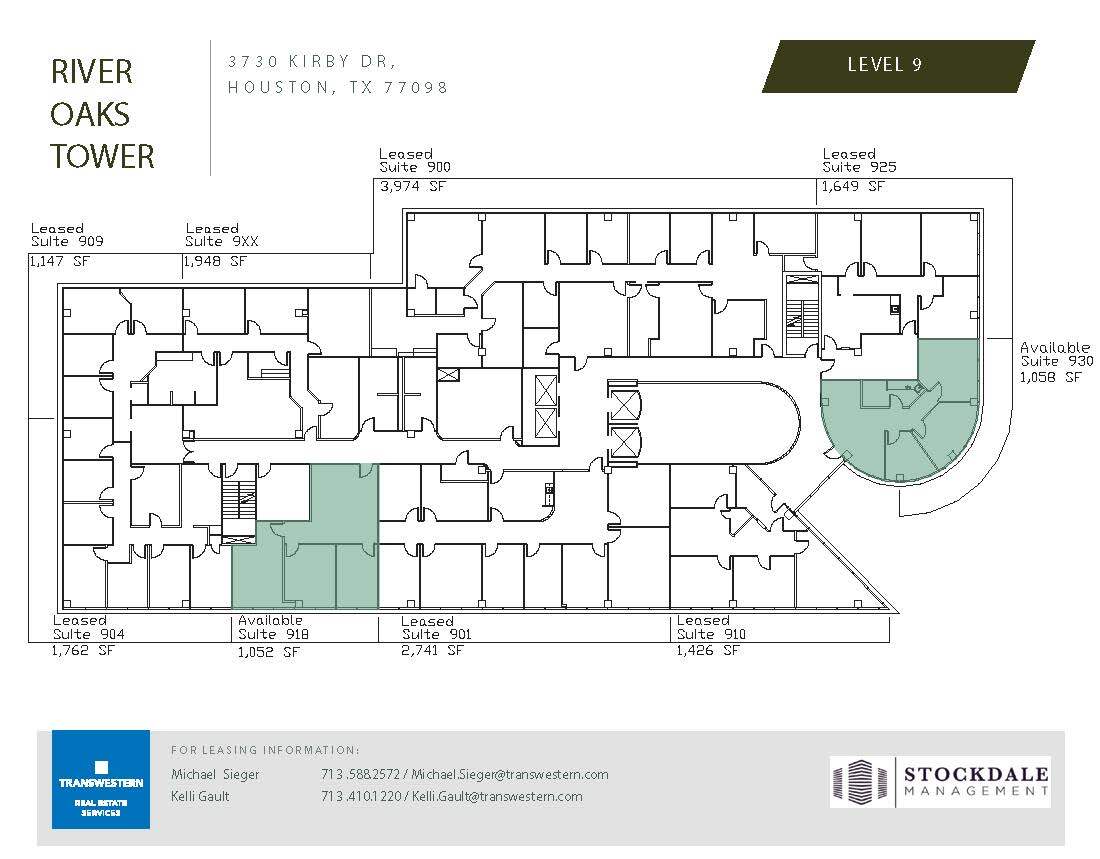 3730 Kirby Dr, Houston, TX for lease Floor Plan- Image 1 of 1