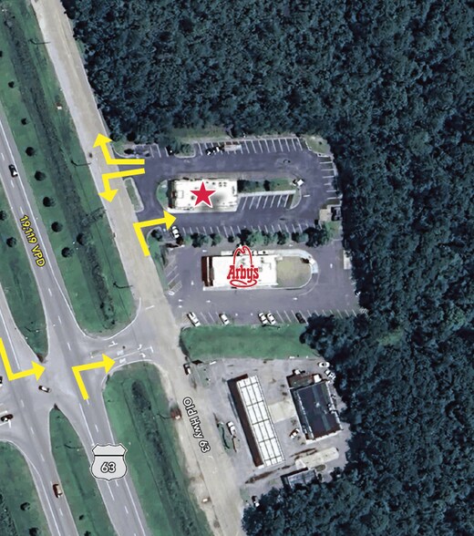 6600 N Highway 63, Moss Point, MS à louer - Photo du bâtiment - Image 3 de 3