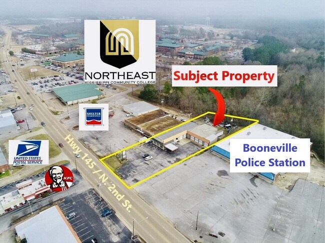 More details for 504 N 2nd St, Booneville, MS - Retail for Sale