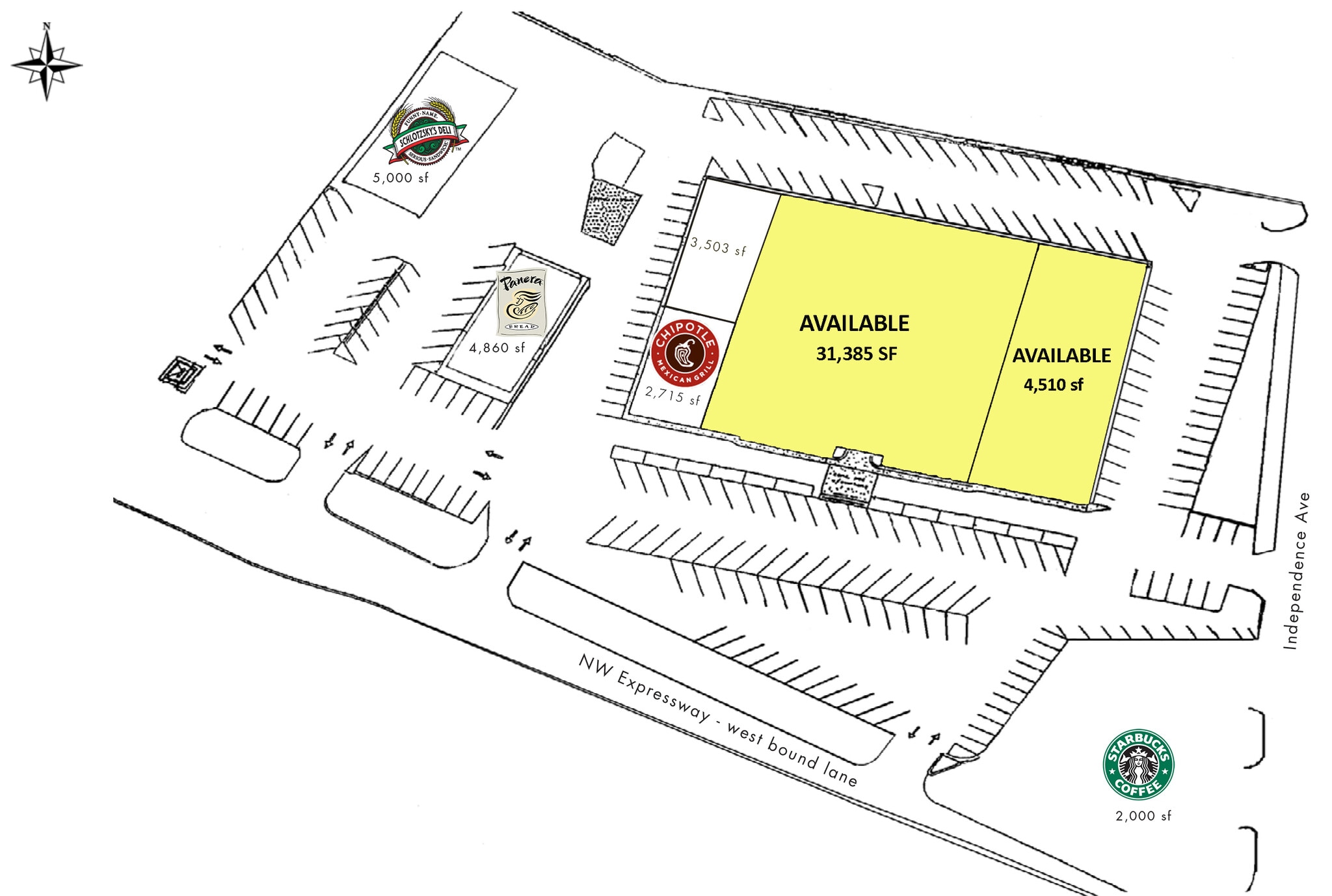 3301-3321 Northwest Expy, Oklahoma City, OK for lease Site Plan- Image 1 of 1
