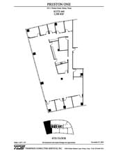 18111 Preston Rd, Dallas, TX à louer Plan d’étage- Image 1 de 2