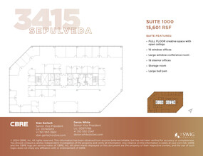 3415 S Sepulveda Blvd, Los Angeles, CA for lease Floor Plan- Image 1 of 1