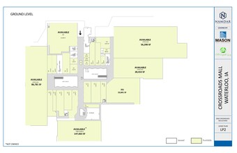 2060 Crossroads Blvd, Waterloo, IA à louer Plan de site- Image 1 de 1