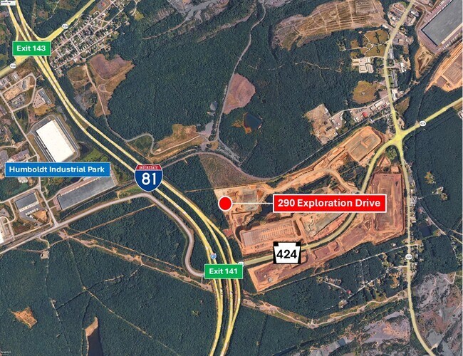 Plus de détails pour 290 Exploration Dr, Hazle Township, PA - Industriel à louer
