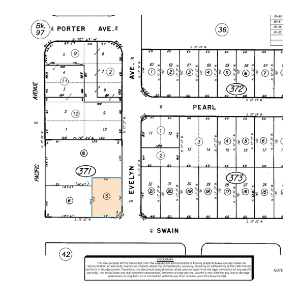 505 W Swain Rd, Stockton, CA à vendre - Plan cadastral - Image 2 de 2
