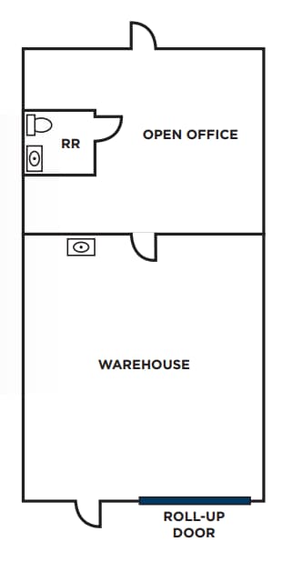 1410 Grand Ave, San Marcos, CA à louer Plan d’étage- Image 1 de 2