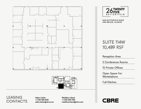 2625 Butterfield Rd, Oak Brook, IL for lease Floor Plan- Image 1 of 1
