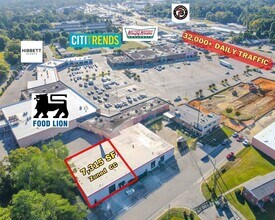 826 Shannon Dr, Fayetteville, NC - Aerial map view